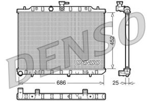 Denso DRM46007 - Chladič vody