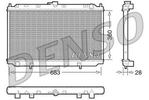 Denso DRM46010 - Chladič vody
