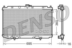 Denso DRM46012 - Chladič vody