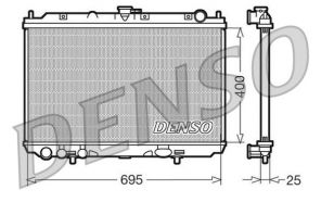 Denso DRM46016 - Chladič vody