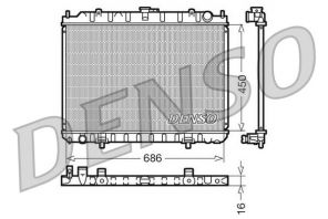 Denso DRM46023 - Chladič vody