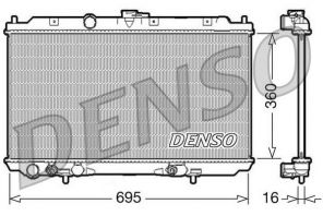 Denso DRM46028 - Chladič vody