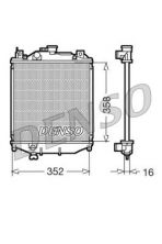 Denso DRM47005 - Chladič vody