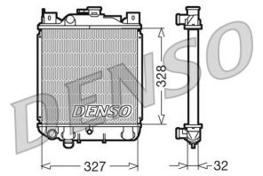 Denso DRM47006 - Chladič vody