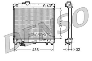 Denso DRM47010 - Chladič vody