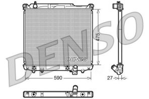 Denso DRM47020 - Chladič vody