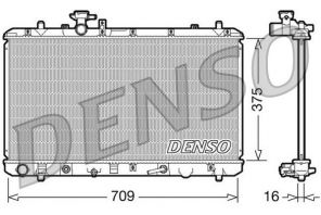 Denso DRM47024 - Chladič vody