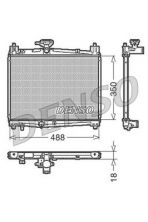Denso DRM50001 - Chladič vody