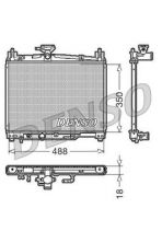 Denso DRM50002 - Chladič vody