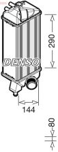 Denso DIT09116 - Chladič plniaceho vzduchu