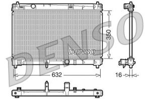 Denso DRM50009 - Chladič vody