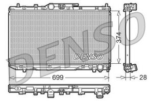 Denso DRM50014 - Chladič vody