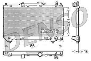 Denso DRM50015 - Chladič vody