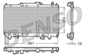Denso DRM50017 - Chladič vody