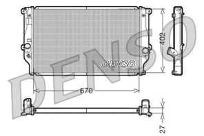 Denso DRM50025 - Chladič vody