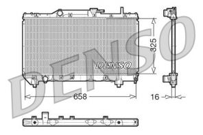Denso DRM50028 - Chladič vody