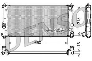 Denso DRM50044 - Chladič vody