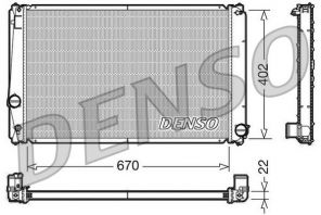 Denso DRM50053 - Chladič vody