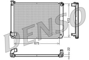 Denso DRM51005 - Chladič vody