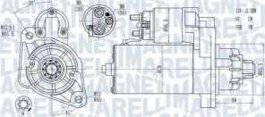 Magneti Marelli 063721378010 - Štartér -