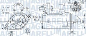Magneti Marelli 063721450010 - Štartér -