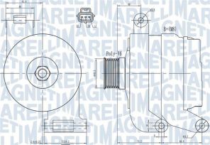 Magneti Marelli 063731931010 - Alternátor -