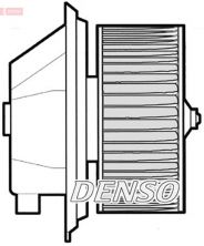Denso DEA09001 - Ventilátor motora