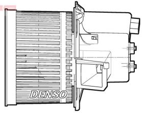 Denso DEA09062 - Ventilátor motora