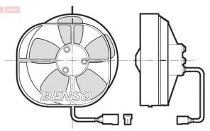 Denso DEA09204 - Ventilátor motora