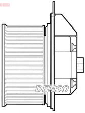 Denso DEA13001 - Ventilátor motora