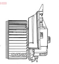 Denso DEA20202 - Ventilátor motora