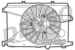 Denso DER01014 - Ventilátor motora