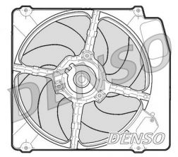 Denso DER01203 - Ventilátor motora