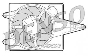 Denso DER01204 - Ventilátor motora