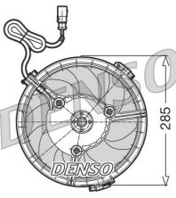 Denso DER02005 - Ventilátor motora