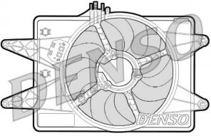 Denso DER09024 - Ventilátor motora