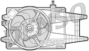Denso DER09040 - Ventilátor motora