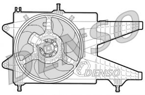 Denso DER09041 - Ventilátor motora