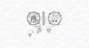 Magneti Marelli 069422870010 - Ventilátor motora