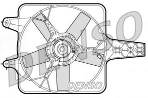 Denso DER09072 - Ventilátor motora