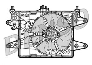 Denso DER09081 - Ventilátor motora