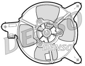 Denso DER09087 - Ventilátor motora