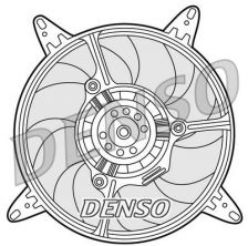 Denso DER09290 - Ventilátor motora