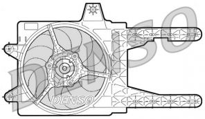 Denso DER13006 - Ventilátor motora