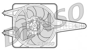 Denso DER13203 - Ventilátor motora