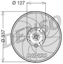 Denso DER21004 - Ventilátor motora