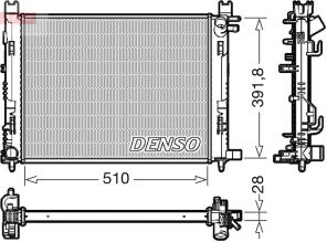 Denso DRM23109 - Chladič vody