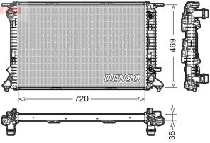 Denso DRM02023 - Chladič vody