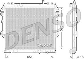 Denso DRM50069 - Chladič vody