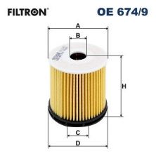 Filtron OE 674/9 - Olejový filter -